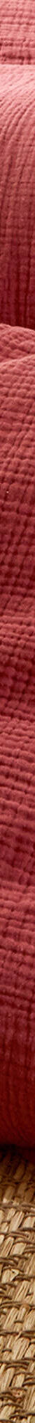 Linge de lit uni en triple gaze de coton (bois de rose) Linge de lit uni en triple gaze de coton (bois de rose)